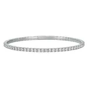 3.00CT DIAMOND FLEXIBLE BRACELET 14K GOLD