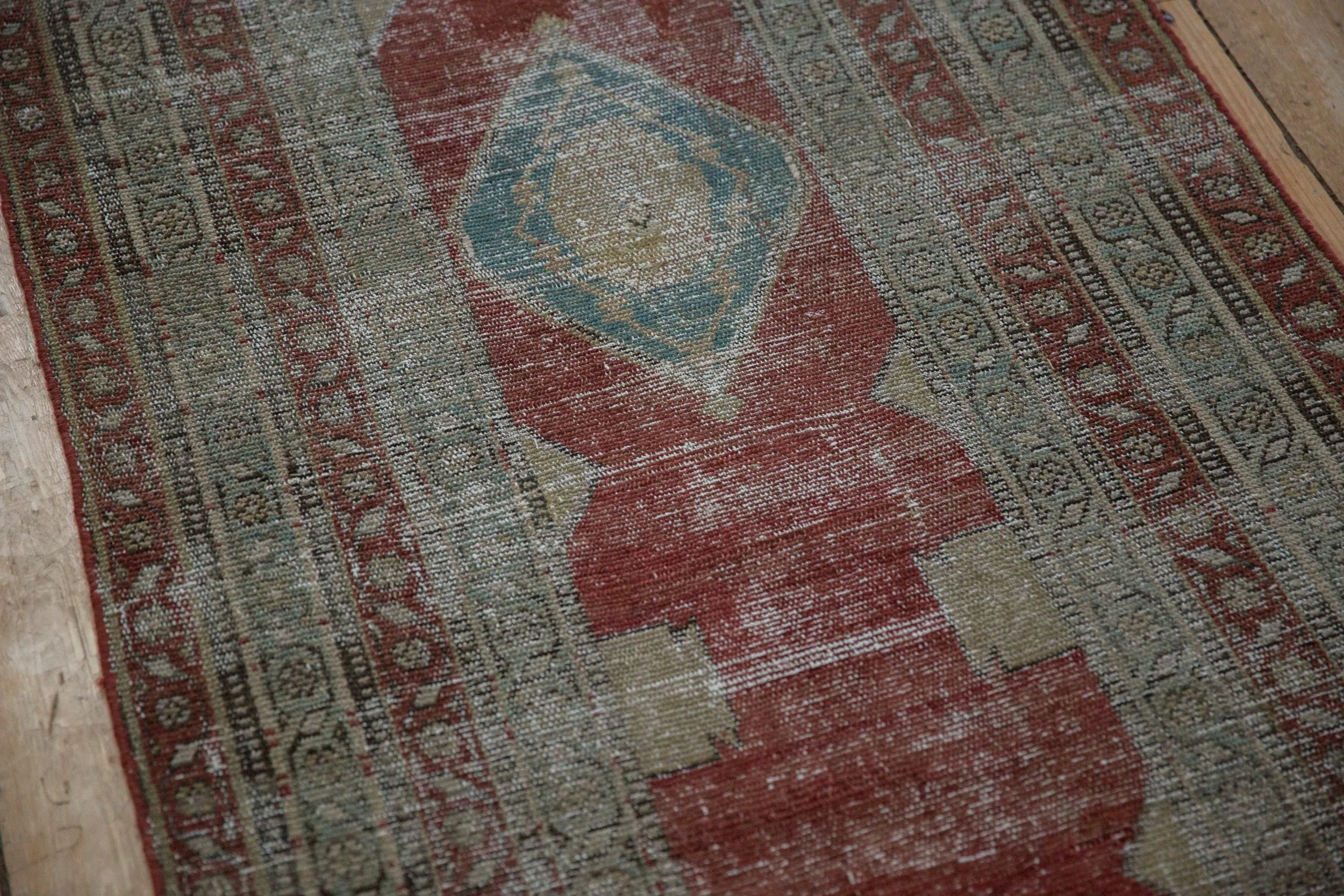 3x12 Antique Distressed Serbend Rug Runner