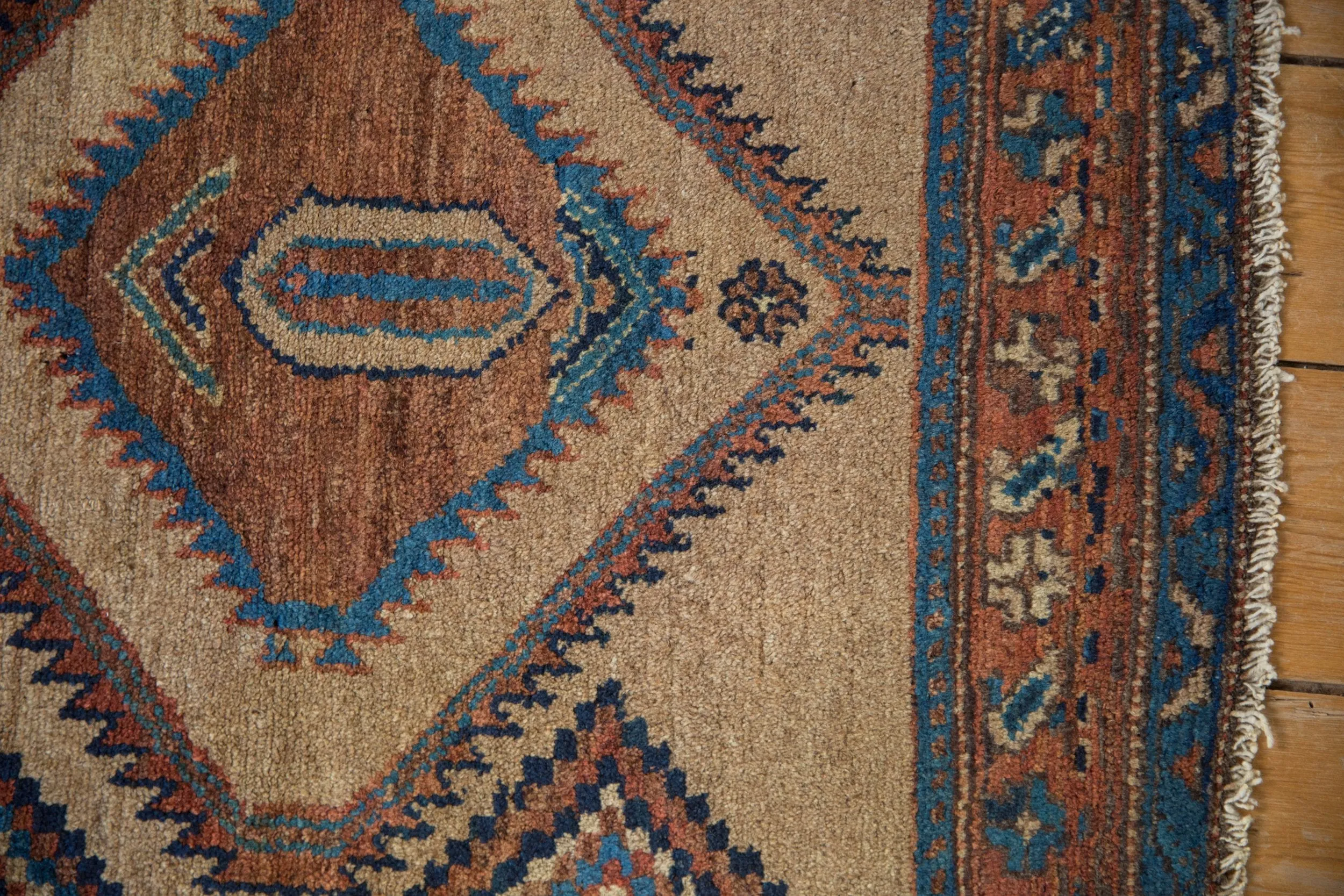 3x6 Antique Camel Hair Serab Rug Runner