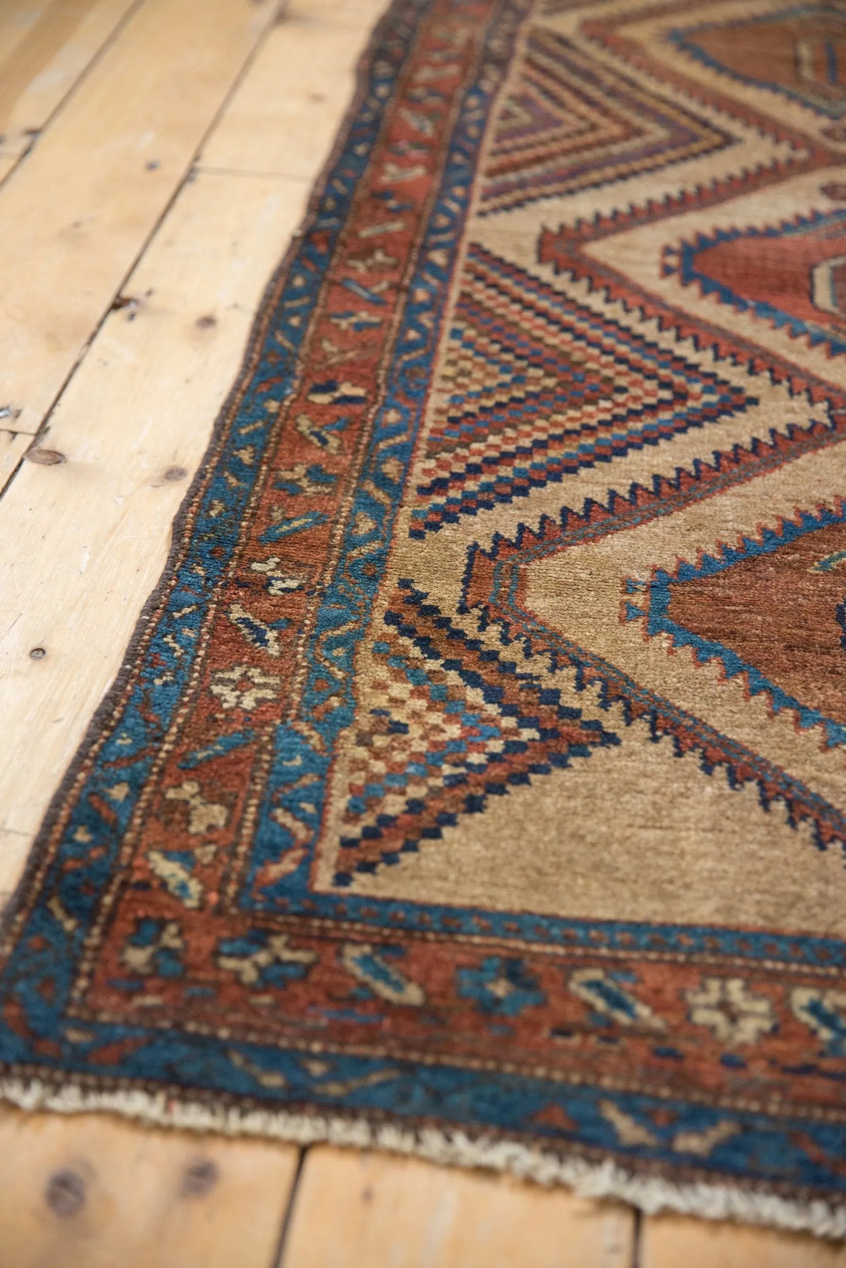 3x6 Antique Camel Hair Serab Rug Runner