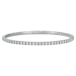 4.00CT DIAMOND FLEXIBLE BRACELET 14K GOLD