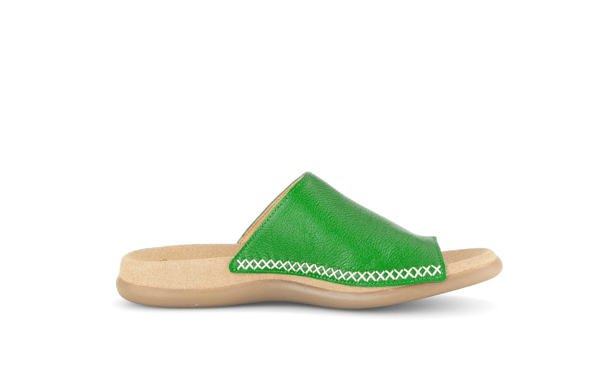 '43.700.29' women's slide toe sandal - Green