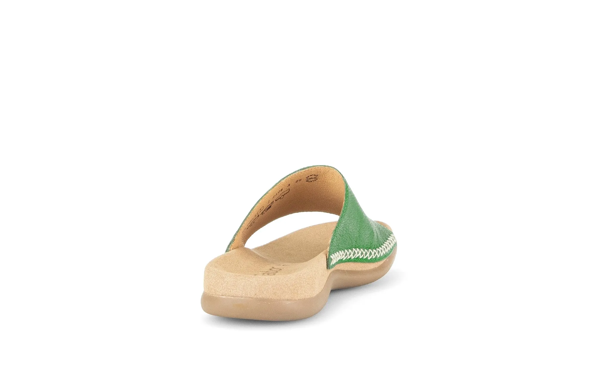 '43.700.29' women's slide toe sandal - Green