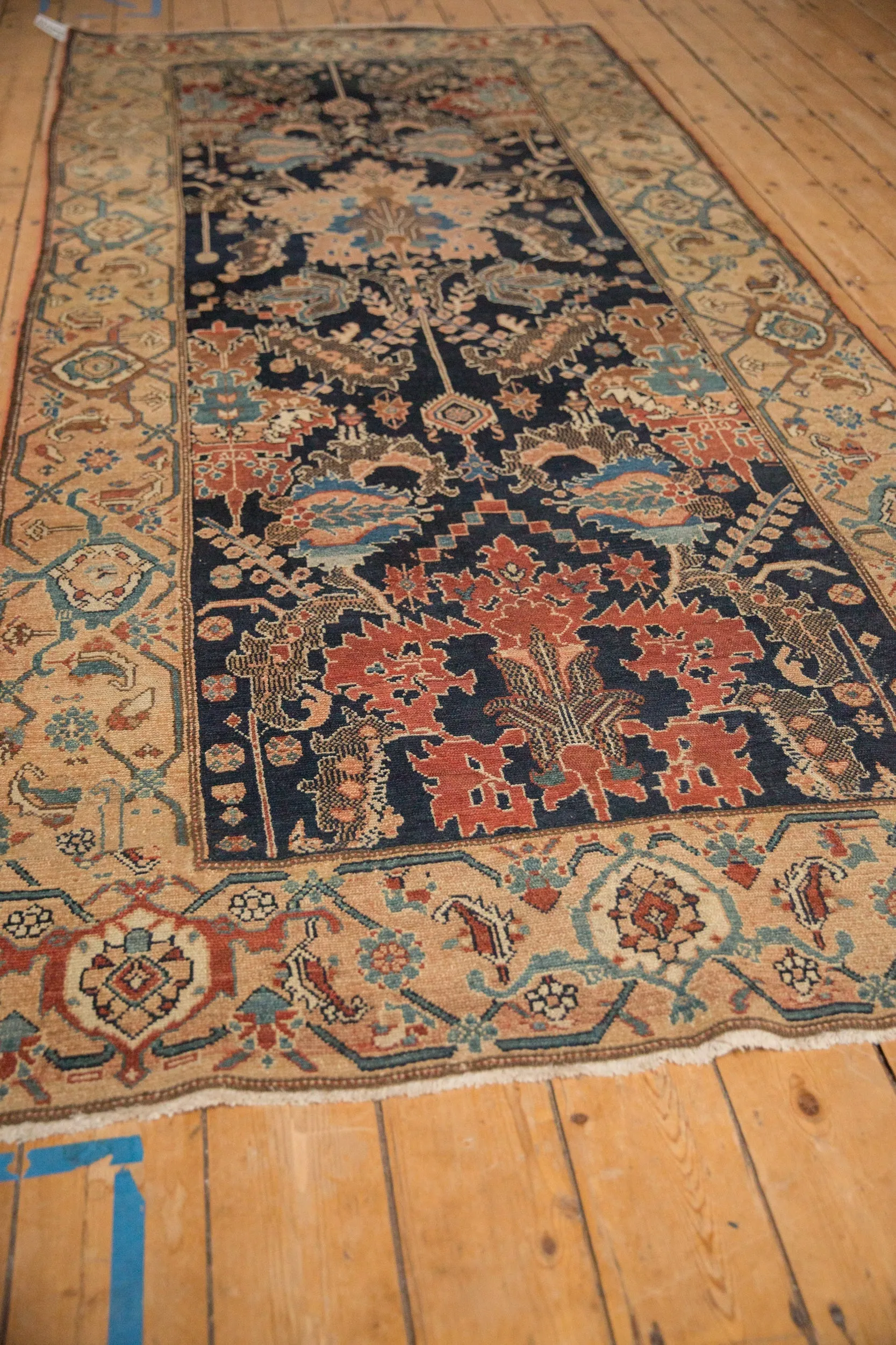 4x10 Antique Fine Malayer Rug Runner