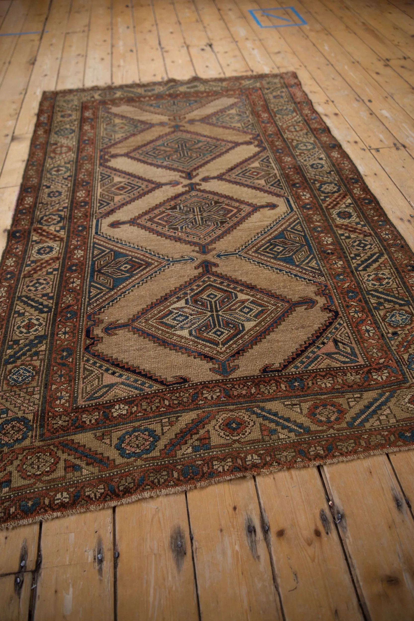 4x6.5 Antique Fine Kurd Rug