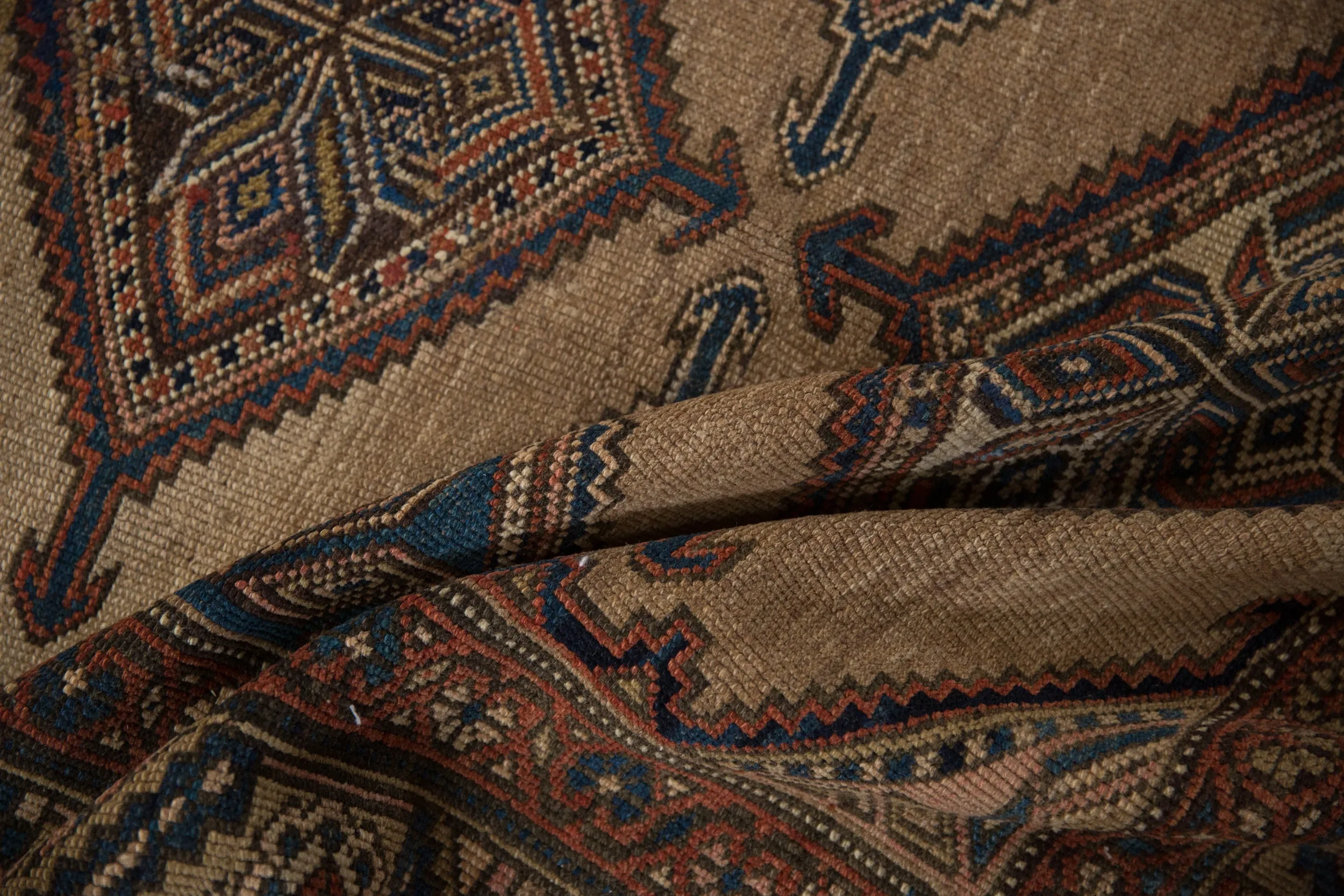 4x6.5 Antique Fine Kurd Rug