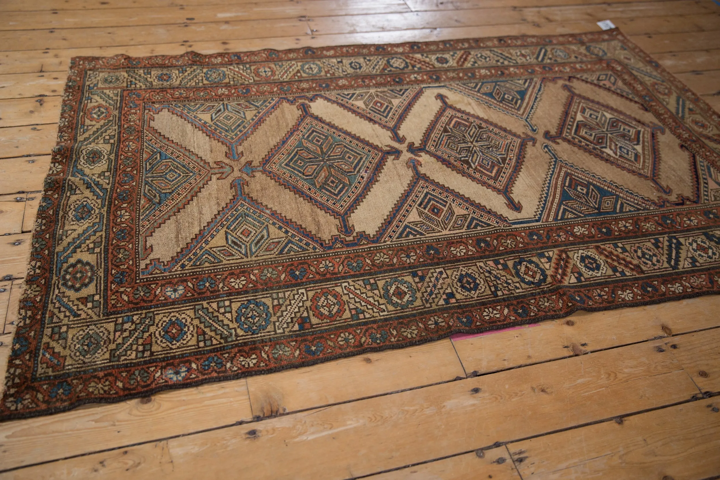 4x6.5 Antique Fine Kurd Rug