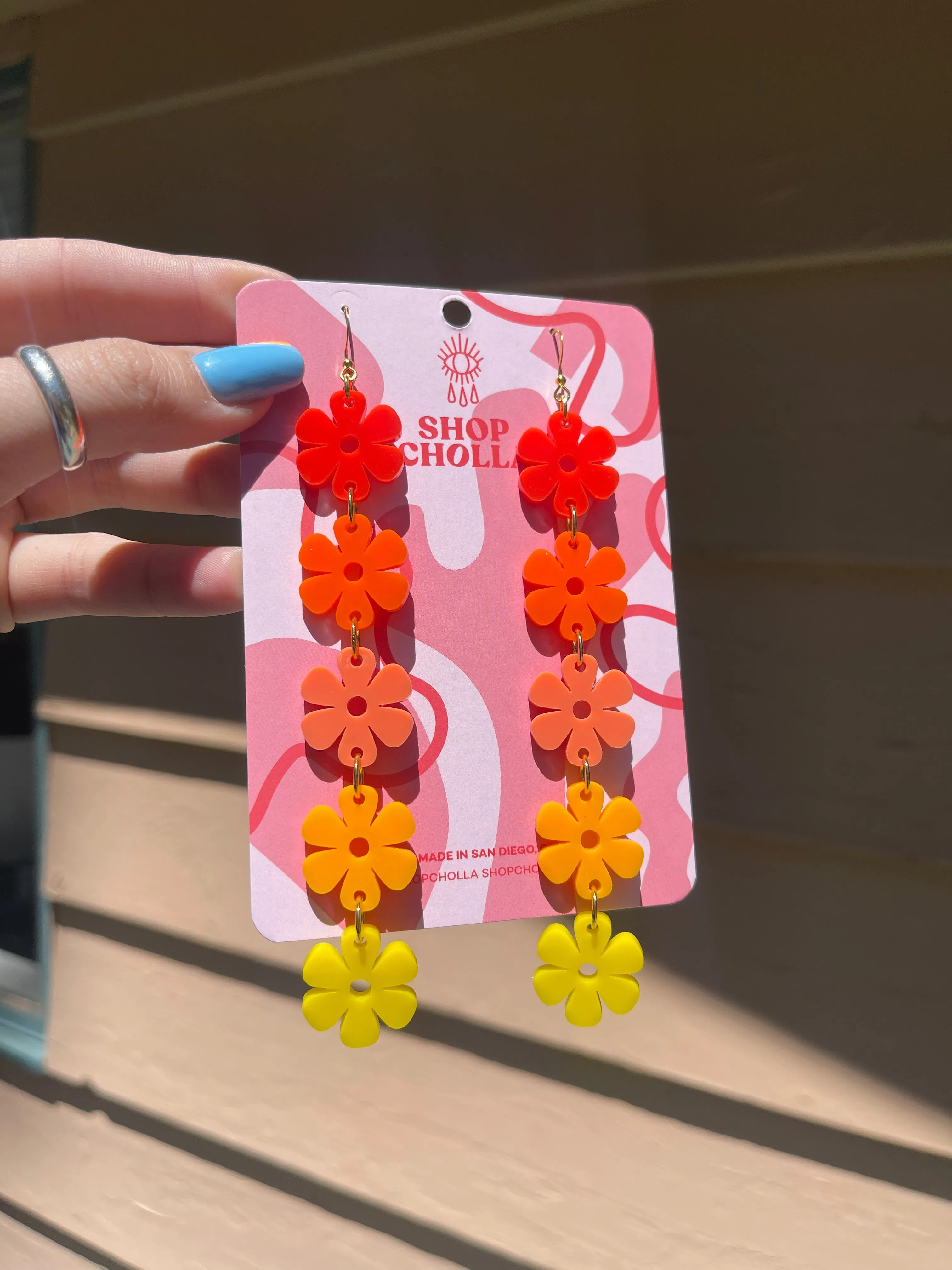 70's Gloss Groovy Flowers - Warm