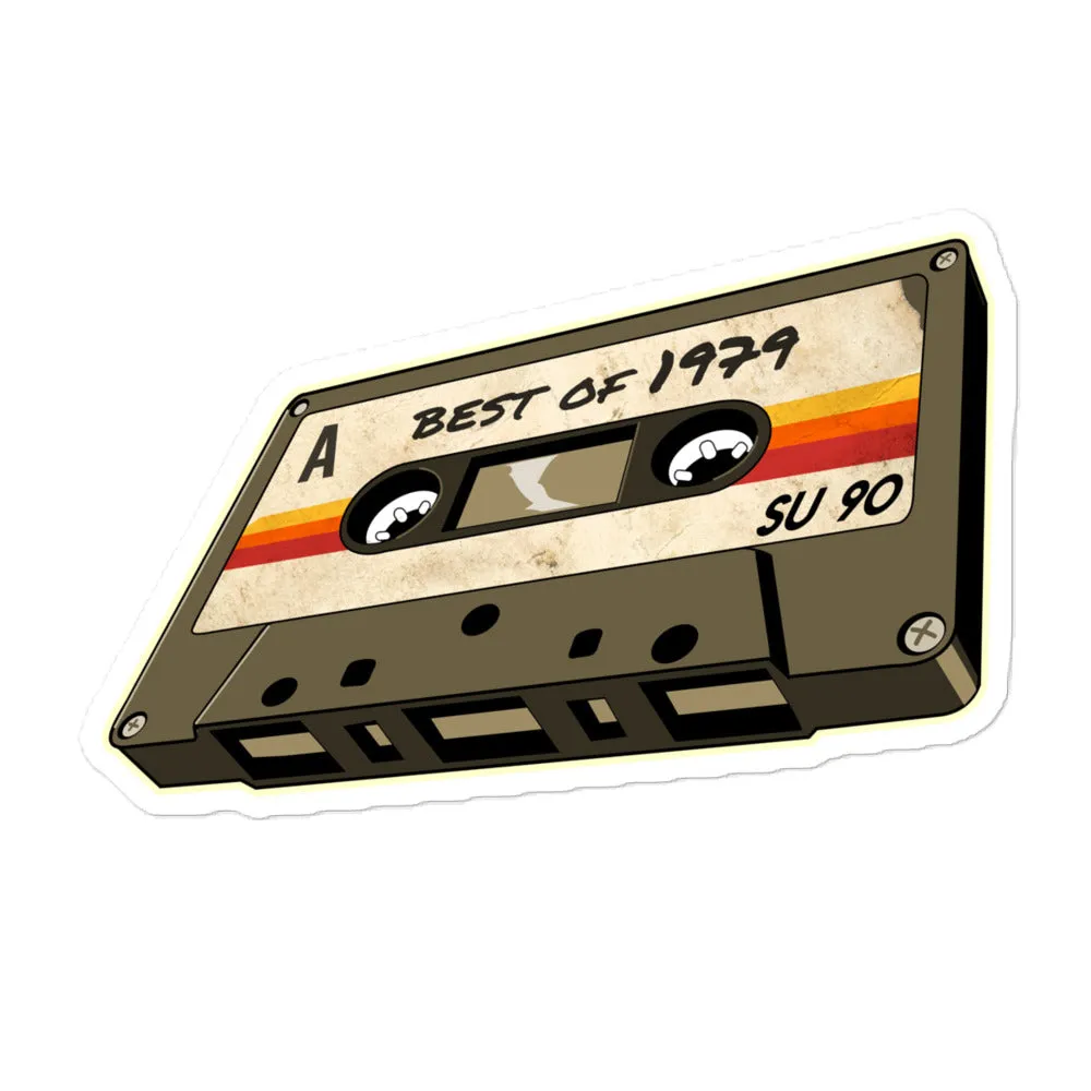 79 - Best of 1979 - Retro Cassette Tape Vinyl Decal stickers