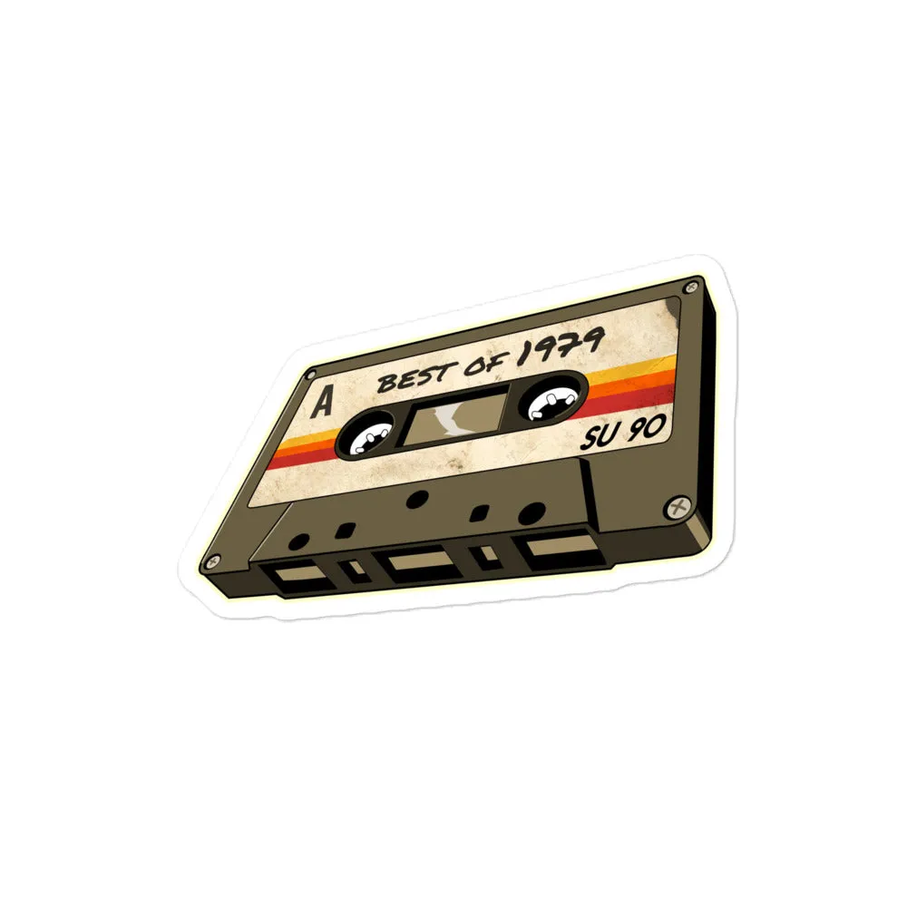 79 - Best of 1979 - Retro Cassette Tape Vinyl Decal stickers