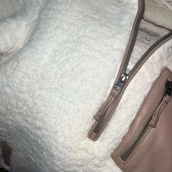 Abercrombie Sherpa half zip pullover