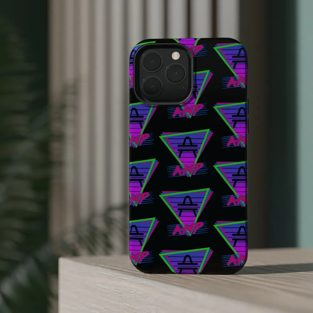 AMP Retro Vice Night iPhone MagSafe Tough Case