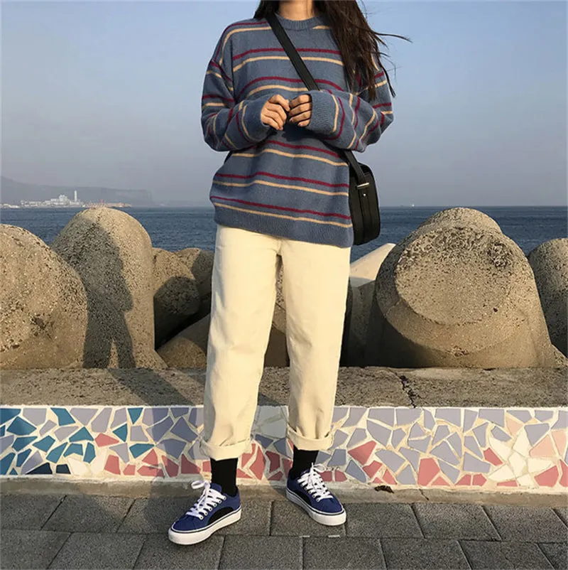 [@annlennn] "CHIC STRIPED" SWEATER K102512REVIEW