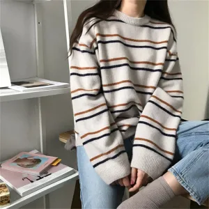 [@annlennn] "CHIC STRIPED" SWEATER K102512REVIEW
