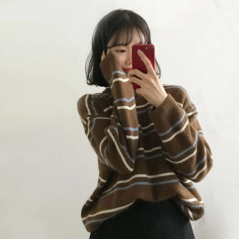 [@annlennn] "CHIC STRIPED" SWEATER K102512REVIEW