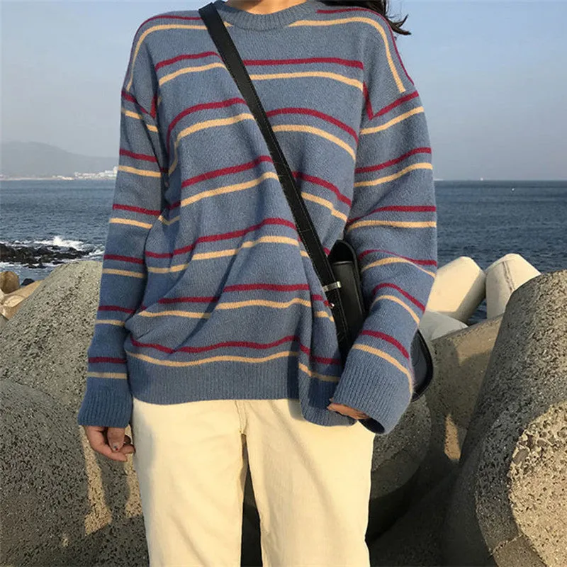 [@annlennn] "CHIC STRIPED" SWEATER K102512REVIEW