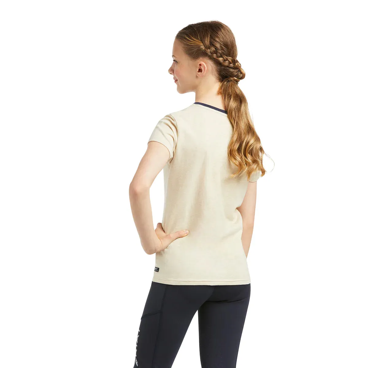 Ariat Kids Fabulous T-Shirt Oatmeal Heather