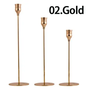 Artisan Wrought Iron Candle Holder Set – Elegant & Durable Centerpieces for Any Occasion