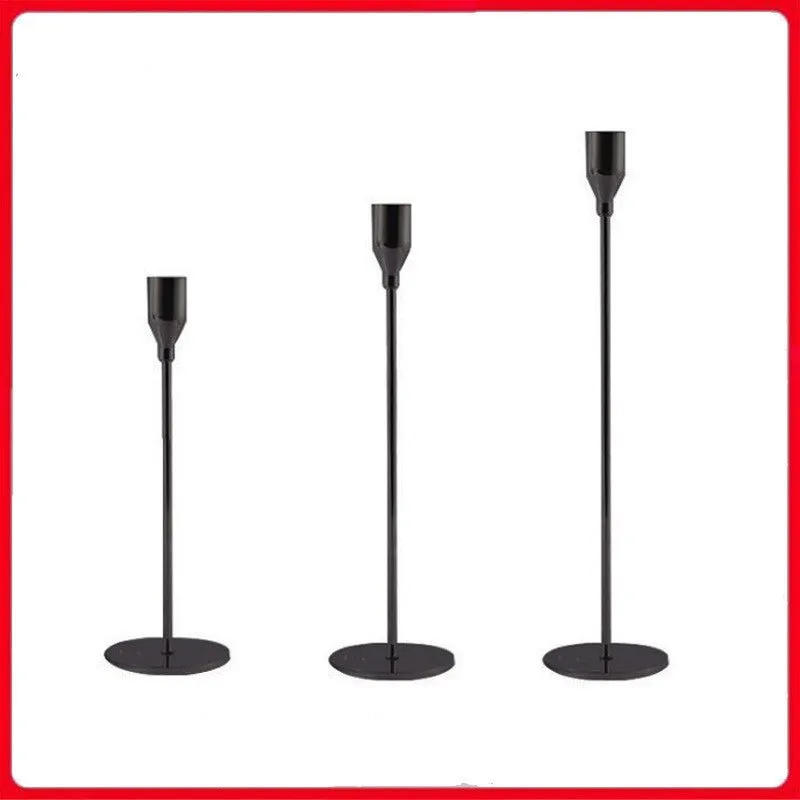 Artisan Wrought Iron Candle Holder Set – Elegant & Durable Centerpieces for Any Occasion