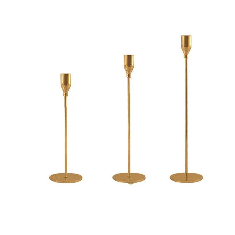 Artisan Wrought Iron Candle Holder Set – Elegant & Durable Centerpieces for Any Occasion