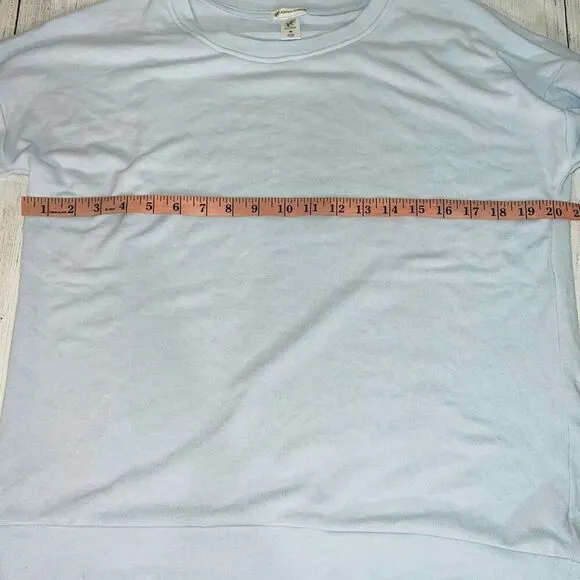 Aspen Dream Cozy Sleep Long Sleeve Light Blue Top