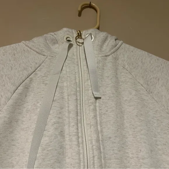 Athleta Triumph Hoodie Size XS Gold Hardware Fleece Cozy
