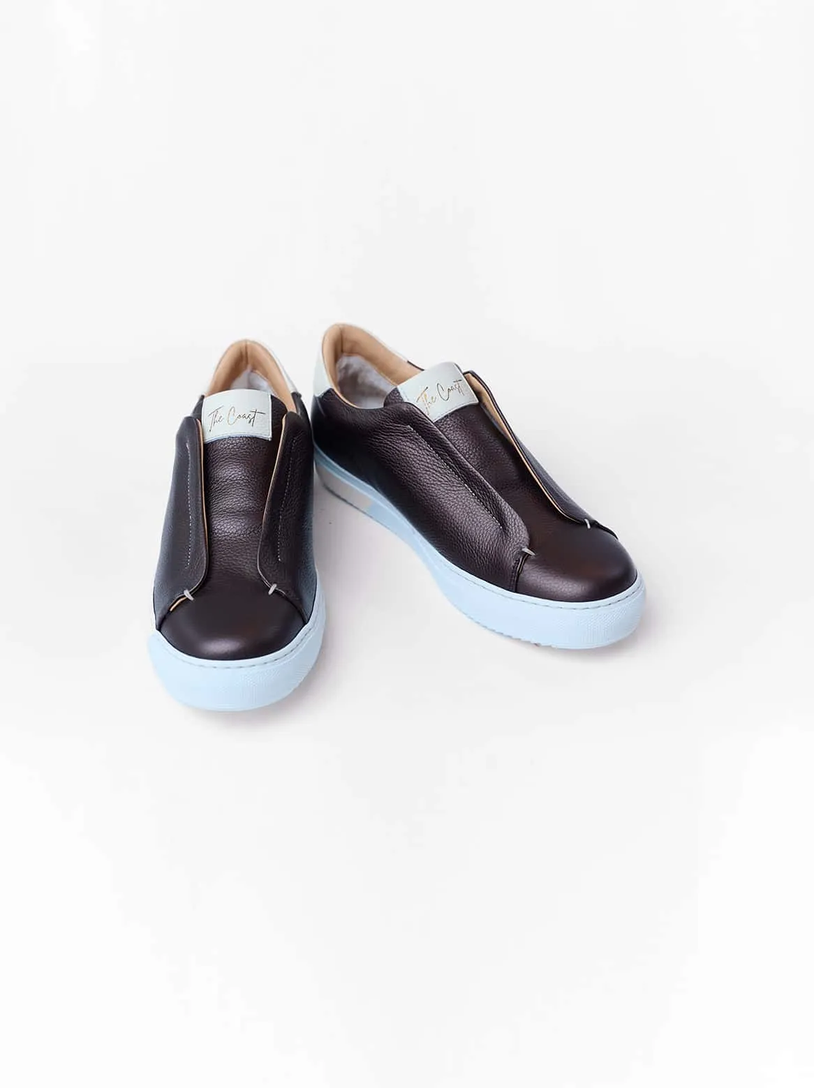 Beni Slip-In with lambskin lining in brown