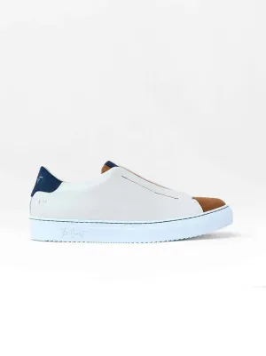 Beni slip-in with lambskin lining in cream-cognac