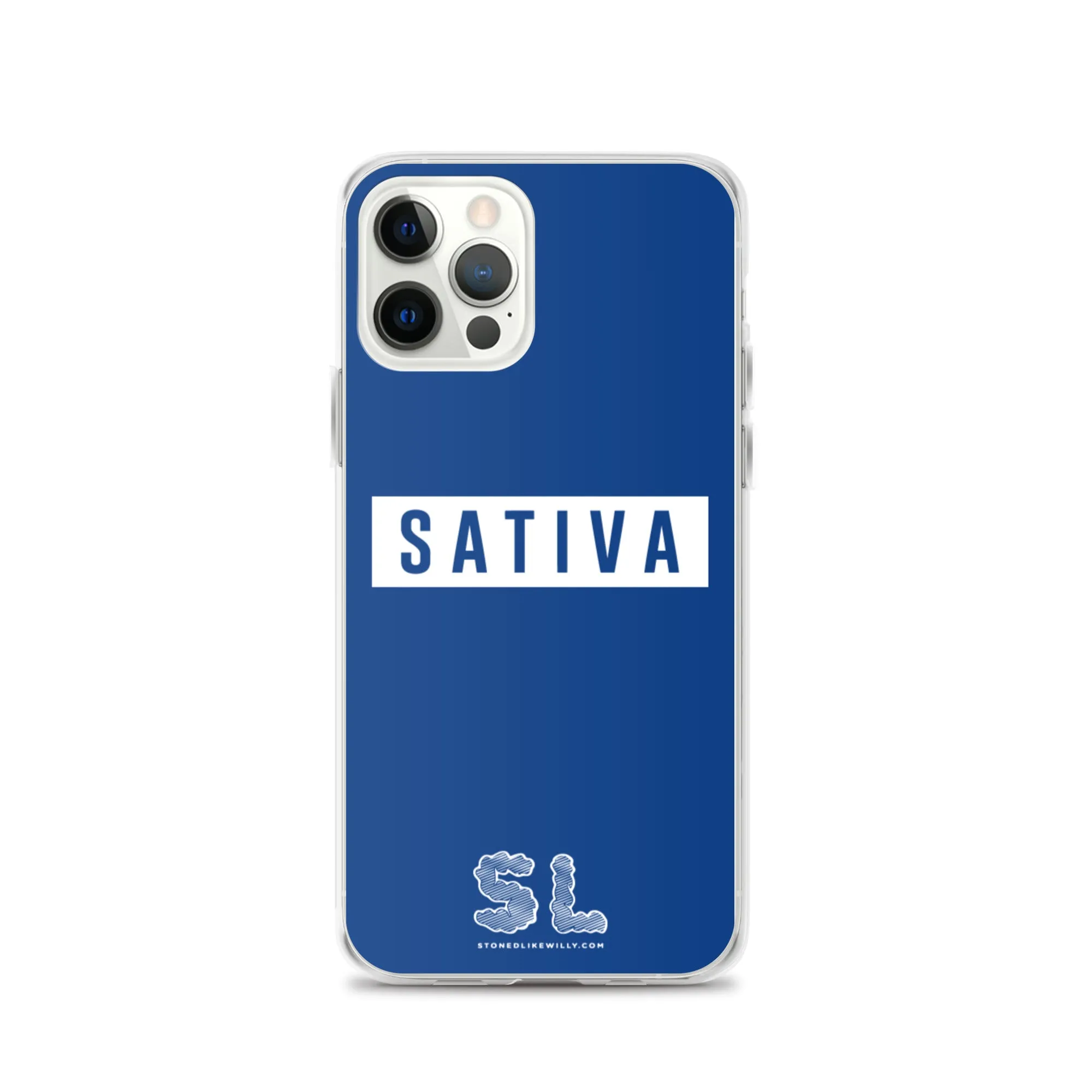BLUE SATIVA iPhone Case