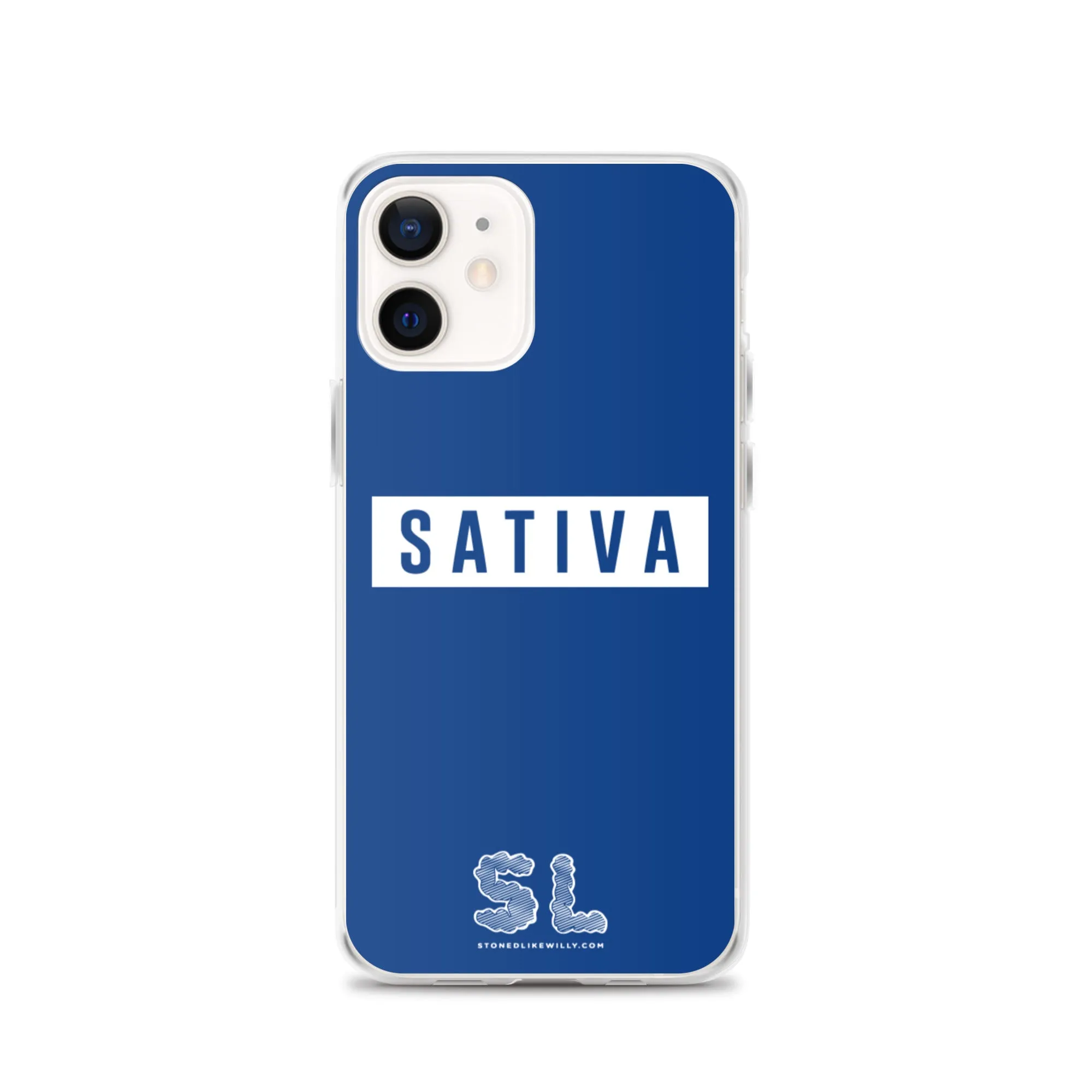 BLUE SATIVA iPhone Case