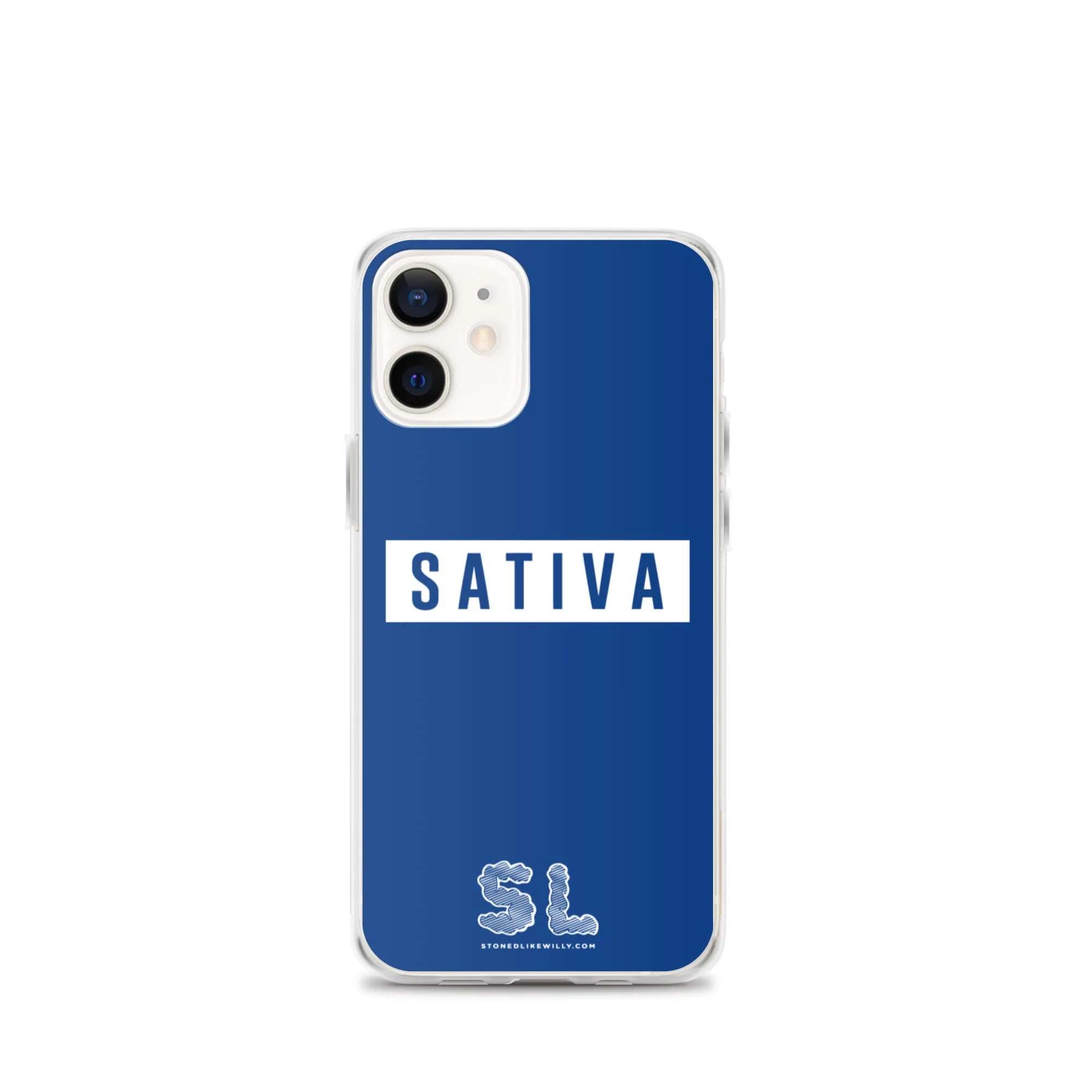 BLUE SATIVA iPhone Case