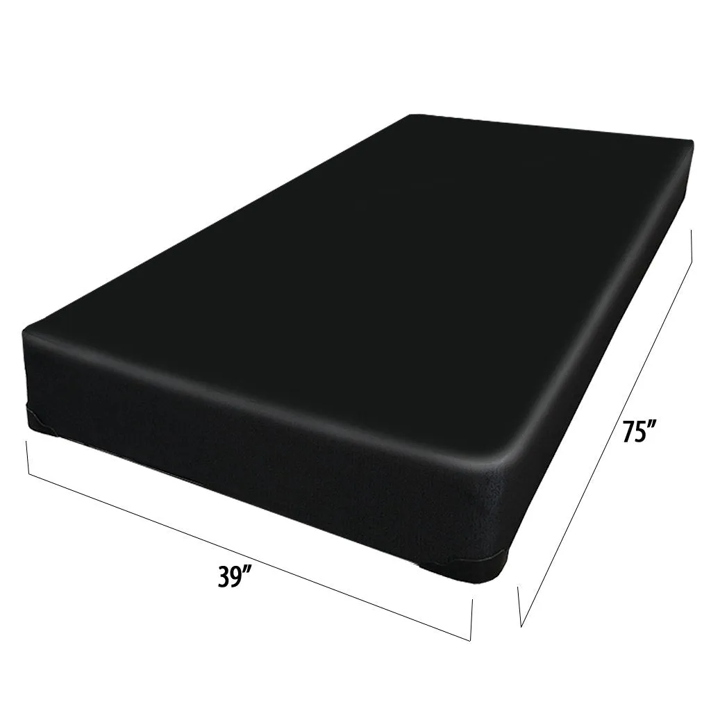 Boobeyeh georgia twin mattress and box spring set - 19 inch durable coils
