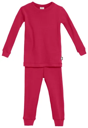 Boys and Girls Soft Organic Cotton Snug Fit Pajama Sets  | Candy Apple