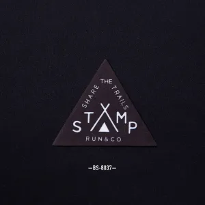 BS-8037 Woven label black
