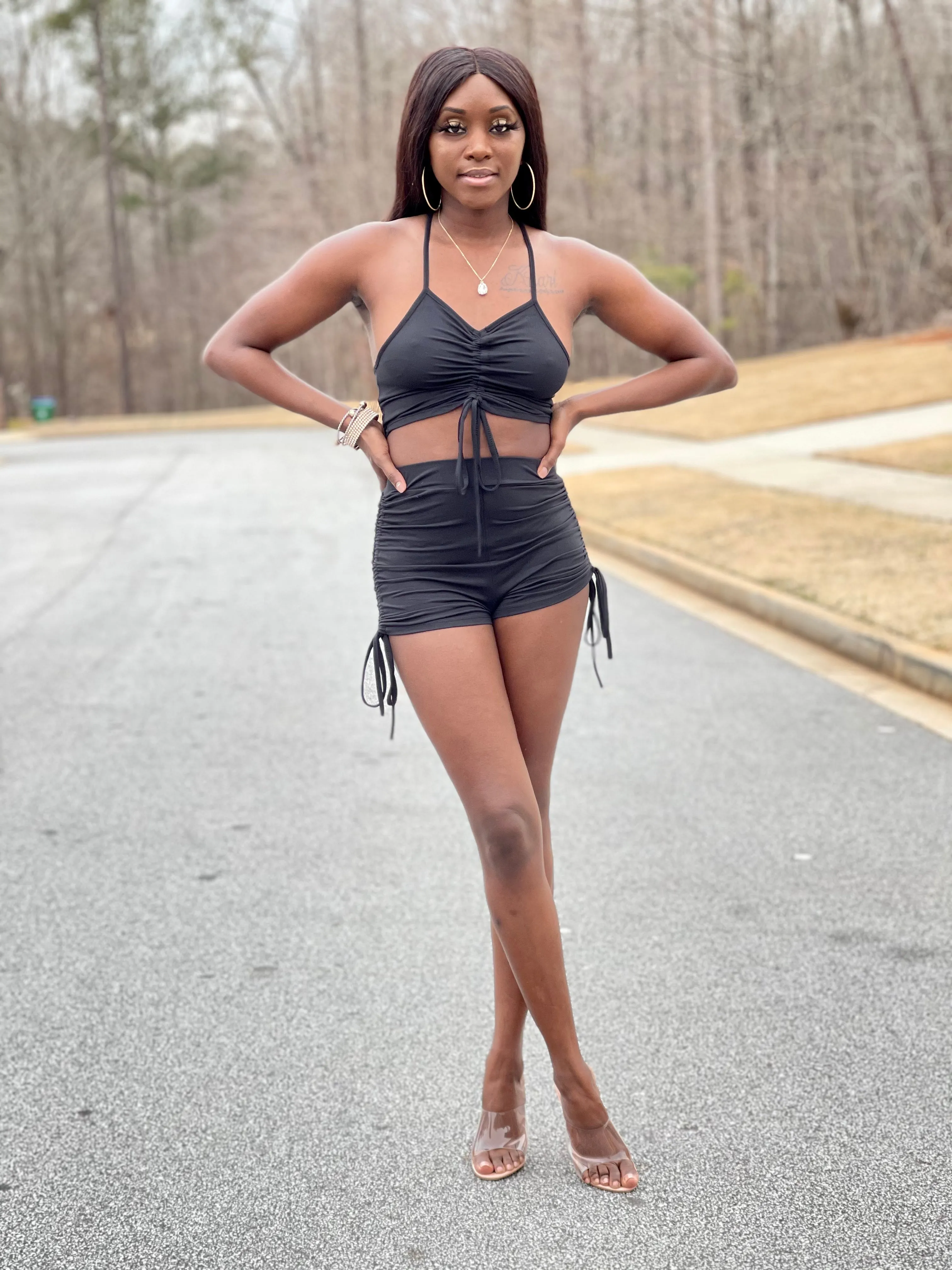 Can't Ignore This Shorts Set