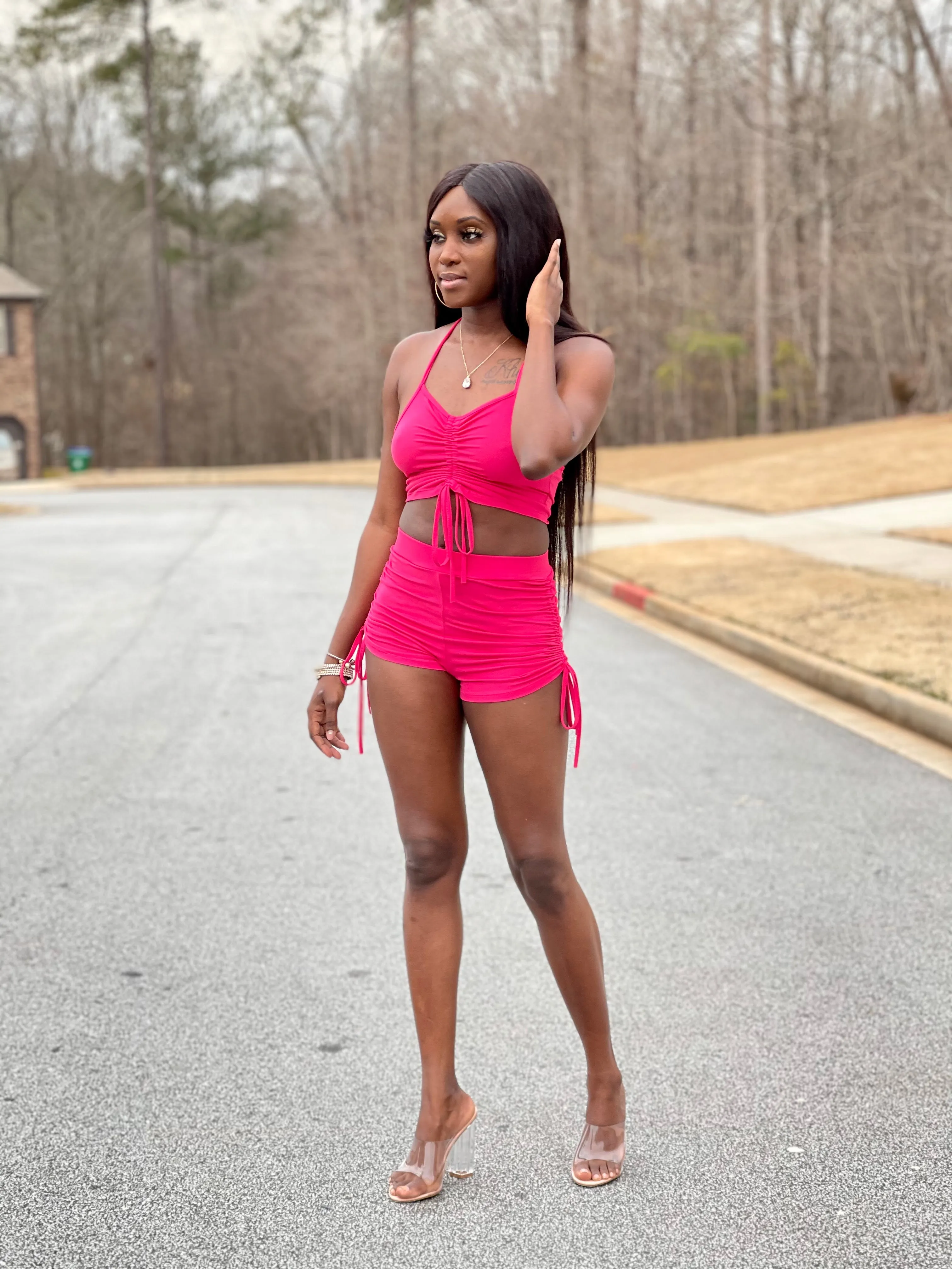 Can't Ignore This Shorts Set