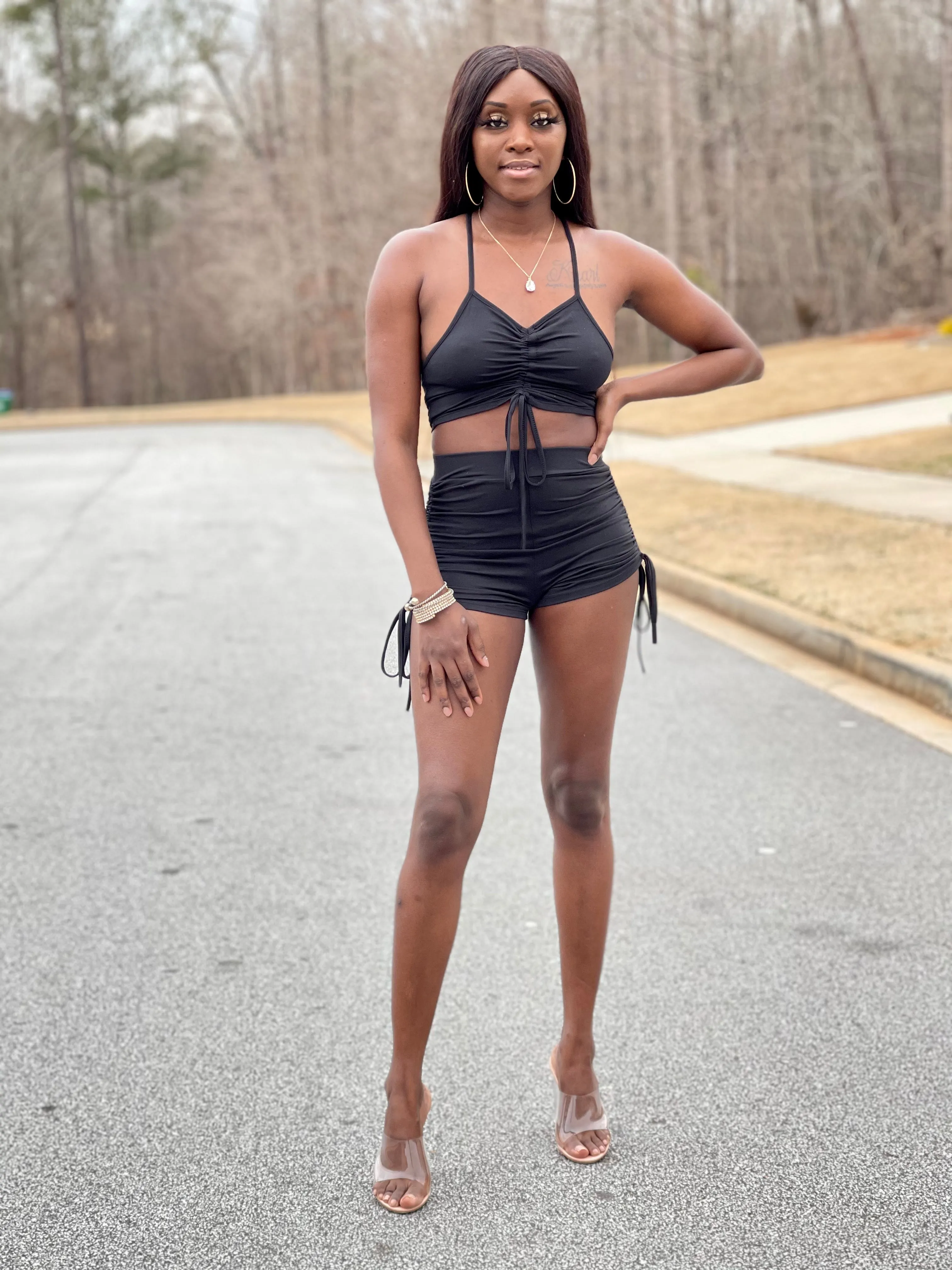 Can't Ignore This Shorts Set