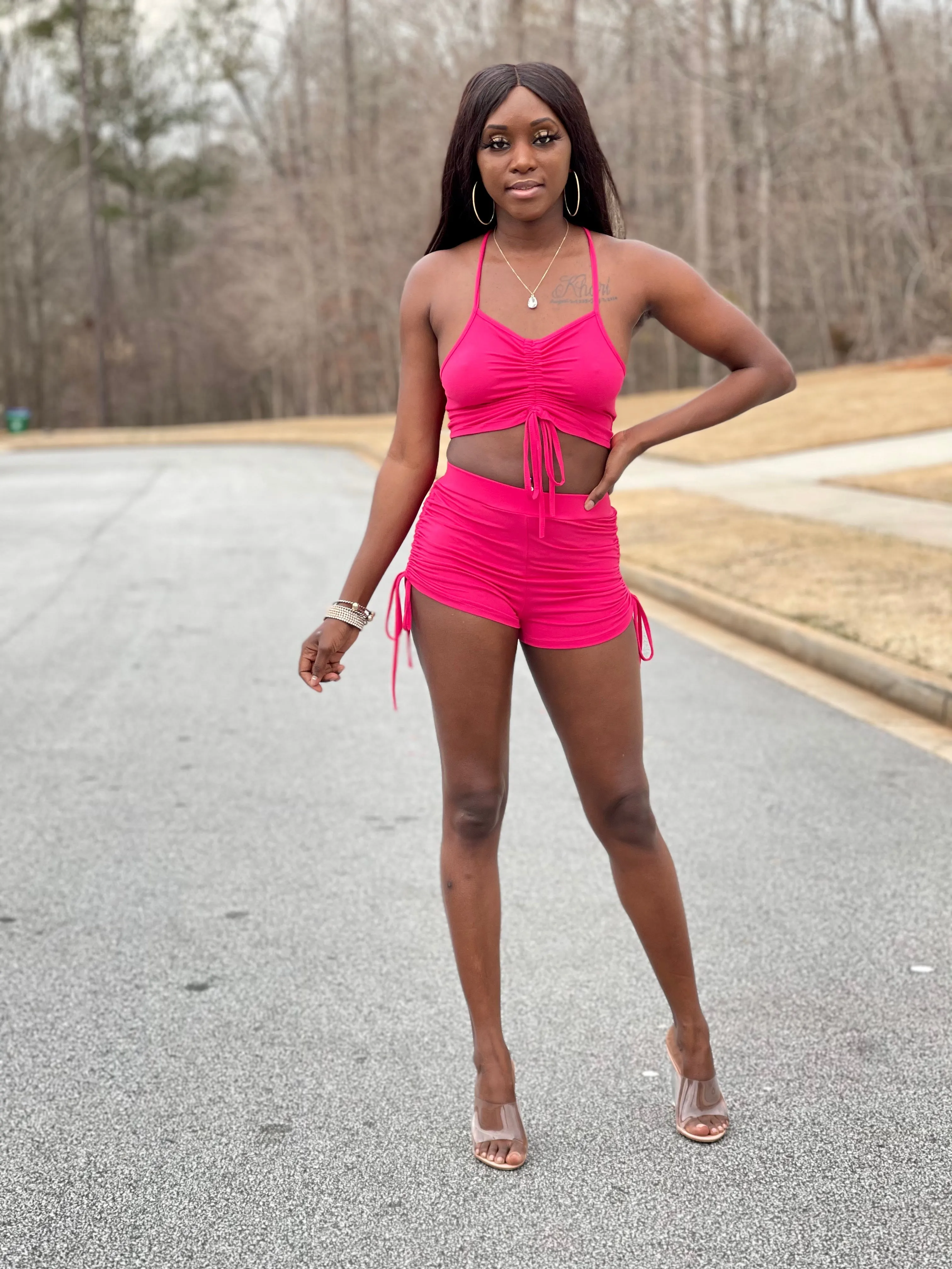 Can't Ignore This Shorts Set