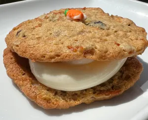 Carrot Cake Sandwich Cookies