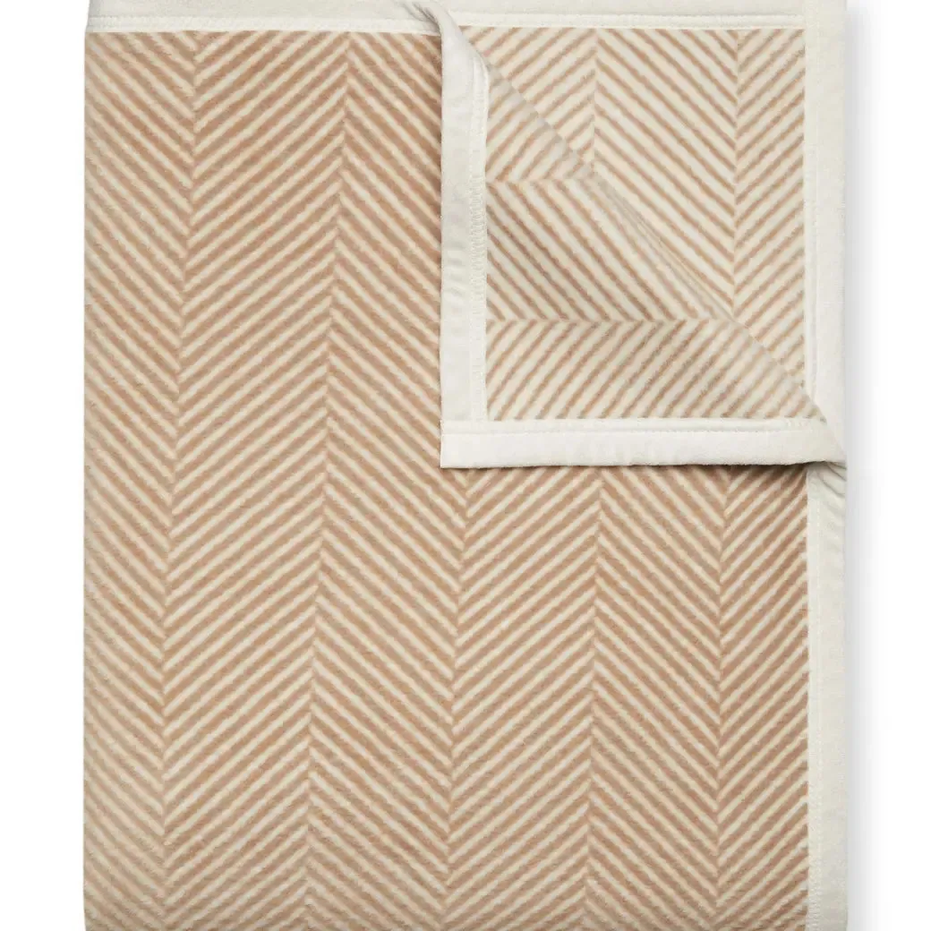Chappy Wrap | Harborview Herringbone Blanket {Tan}