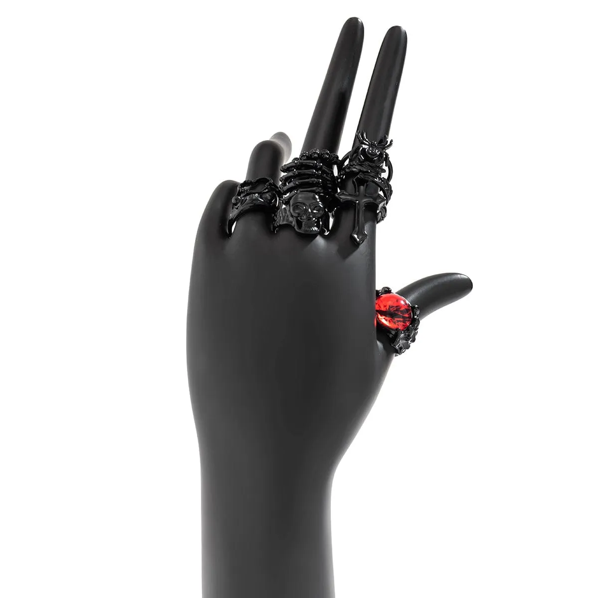Chic 9 Pieces Halloween Rings Set