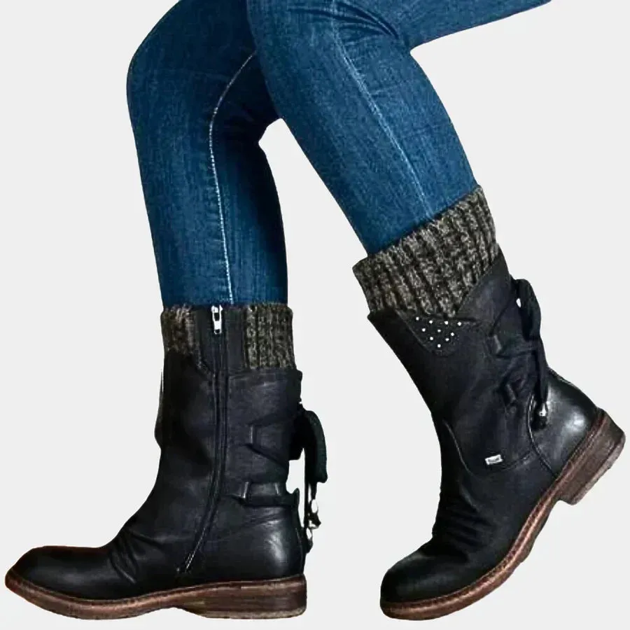 Chic women's snow boots for fashion-conscious women