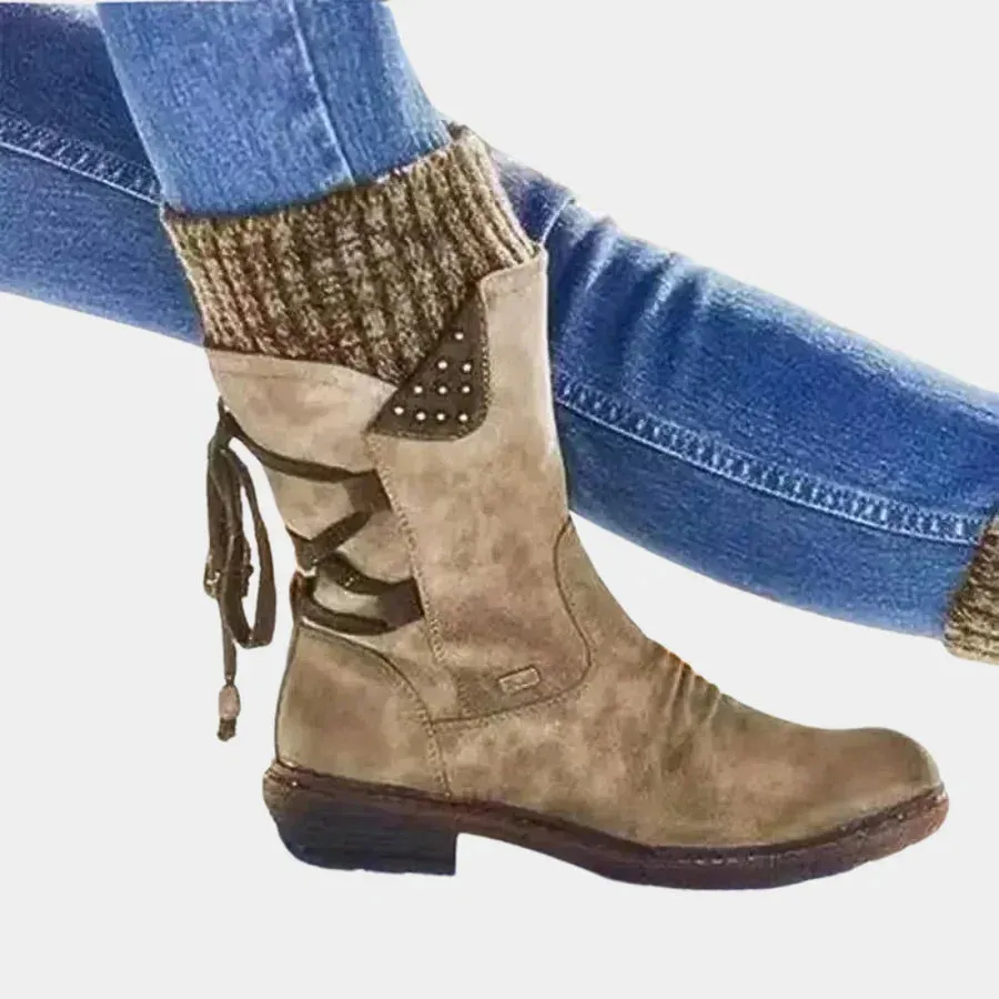Chic women's snow boots for fashion-conscious women