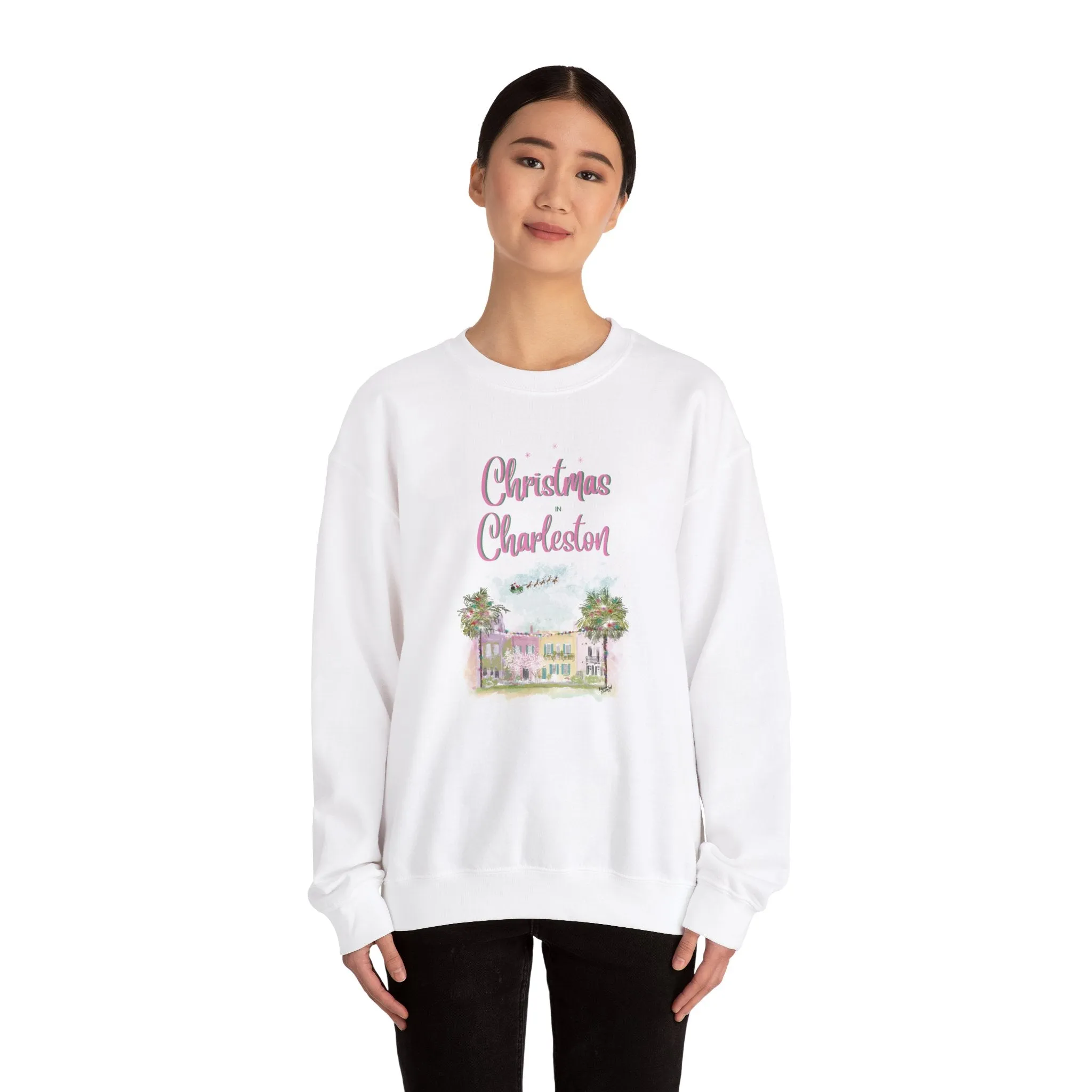 CHRISTMAS IN CHARLESTON - Crewneck