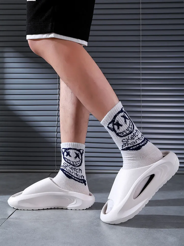 Color Block Non-Slip Slippers