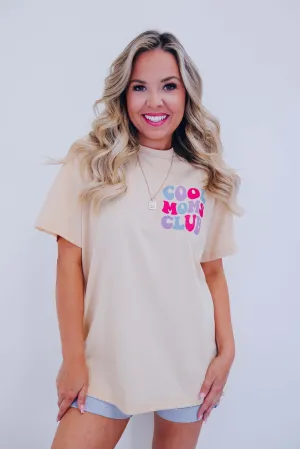 Cool Mom Graphic Tee - Beige