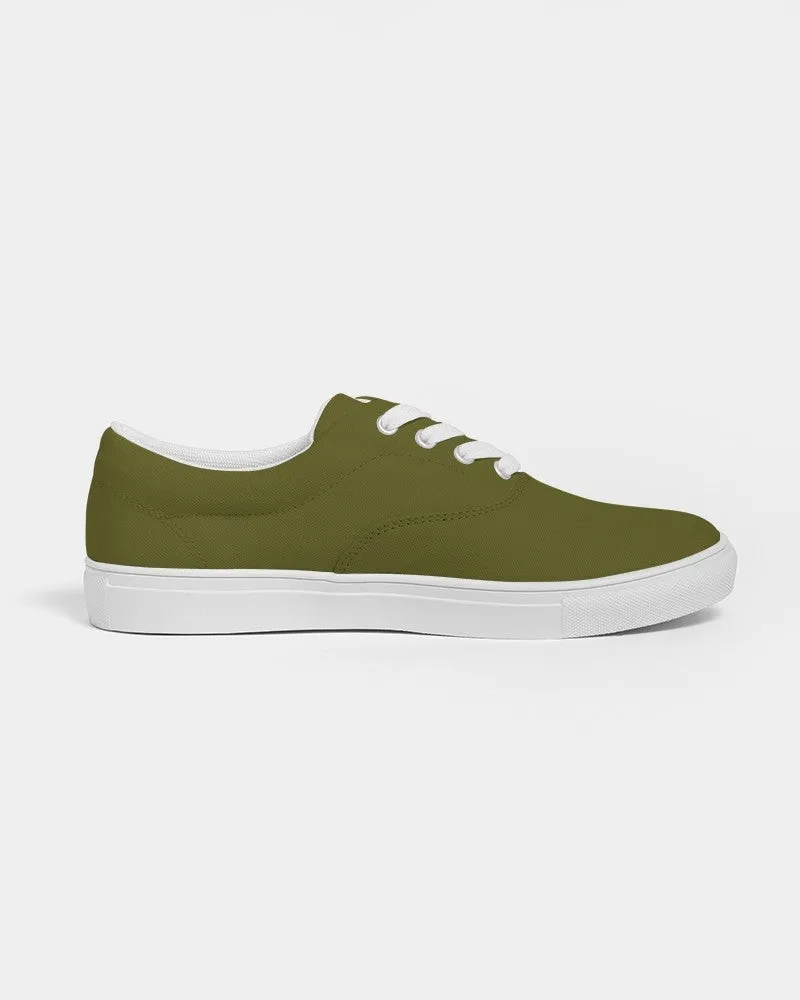 Dark Midtone Yellow Canvas Sneakers | Women's | C0M0Y80K80