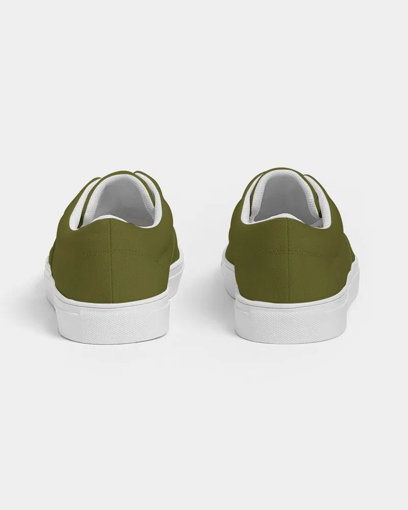 Dark Midtone Yellow Canvas Sneakers | Women's | C0M0Y80K80
