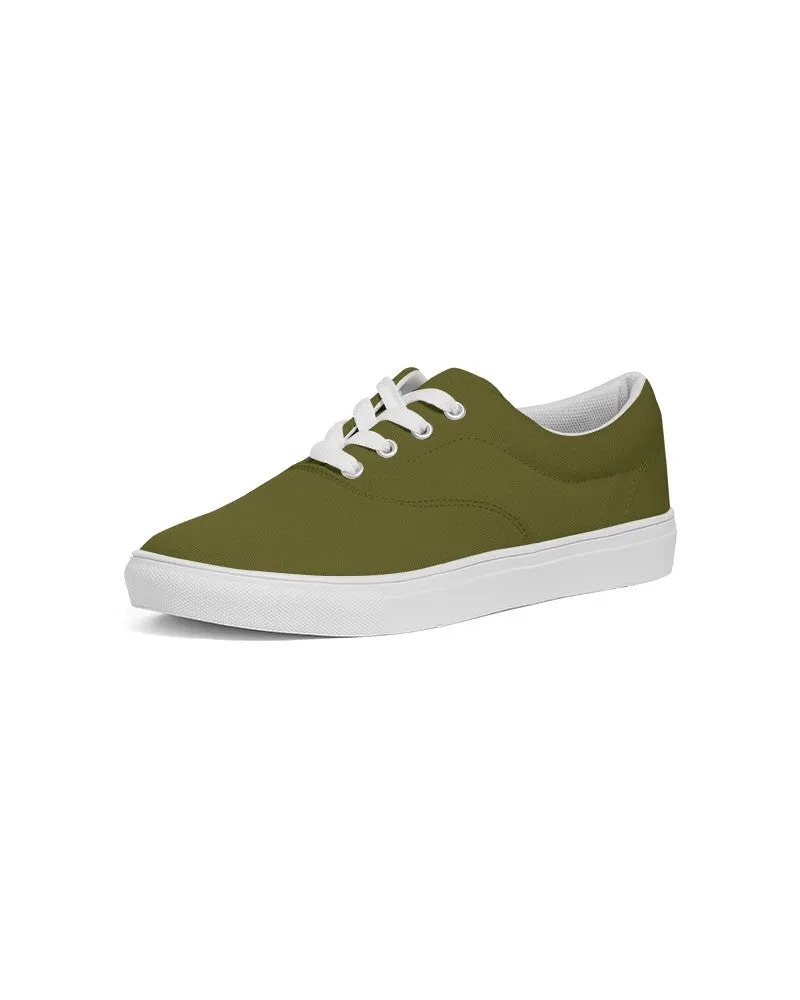 Dark Midtone Yellow Canvas Sneakers | Women's | C0M0Y80K80