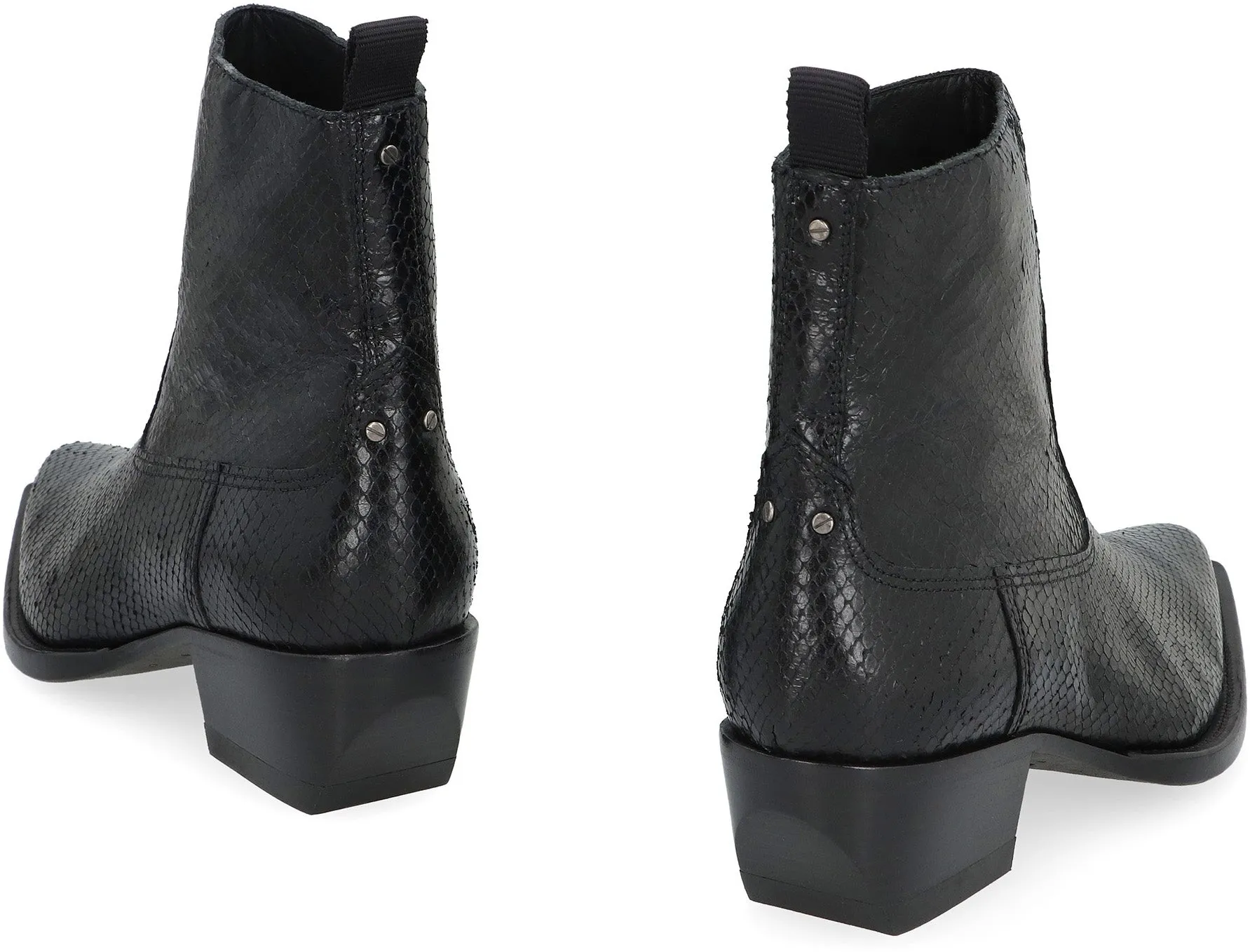 Debbie Leather ankle boots